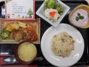 191225_クリスマスメニュー　ローストチキン（チャーム加古川尾上の松）